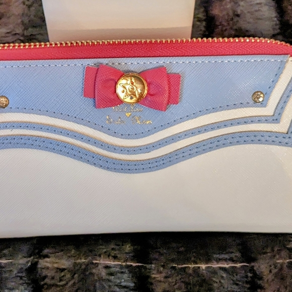 Sailor Moon Long Wallet. NWOT. Authentic with card. - Picture 2 of 9